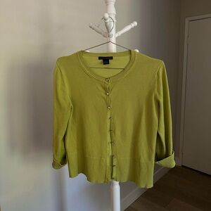 Grace Elements - sage green cardigan sweater